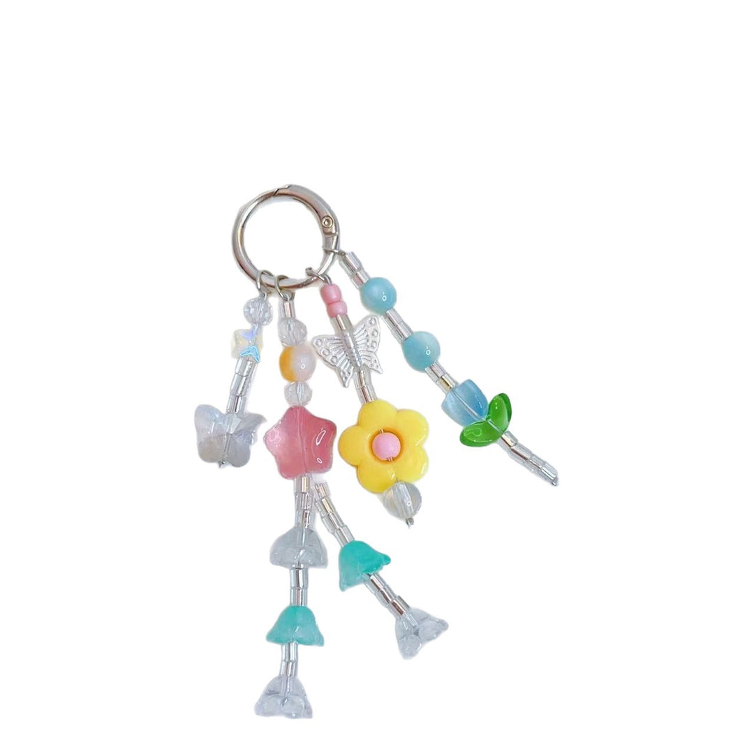 Decorative Flower Charm Keychain Stornfield 1790134623