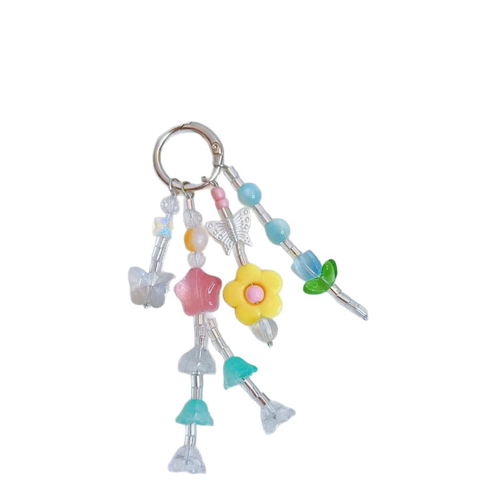 Decorative Flower Charm Keychain Stornfield 1790134623