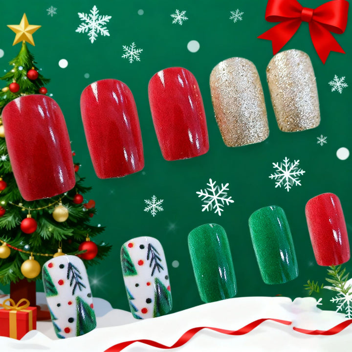 Festive Christmas Nail Art Stornfield