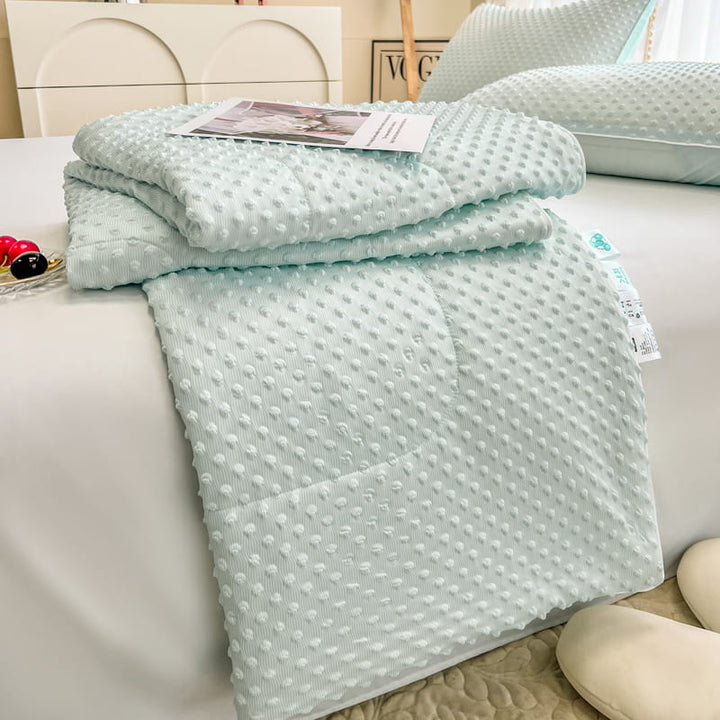 Reversible Textured Ultra-Soft Ice Cream-Like Cooling Summer Comforter | Stornfield