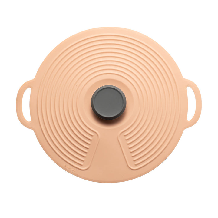 Silicone cooking lid with multifunctional steam valve Stornfield