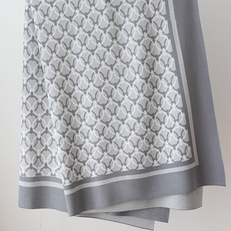 Decorative Patterned Throw Blanket