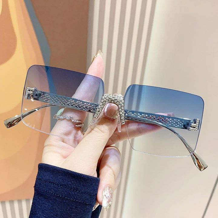 Women extravagant hexagonal sunglasses Stornfield