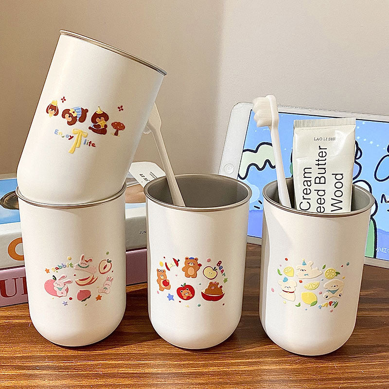 Stainless steel cup with funny animal design Stornfield