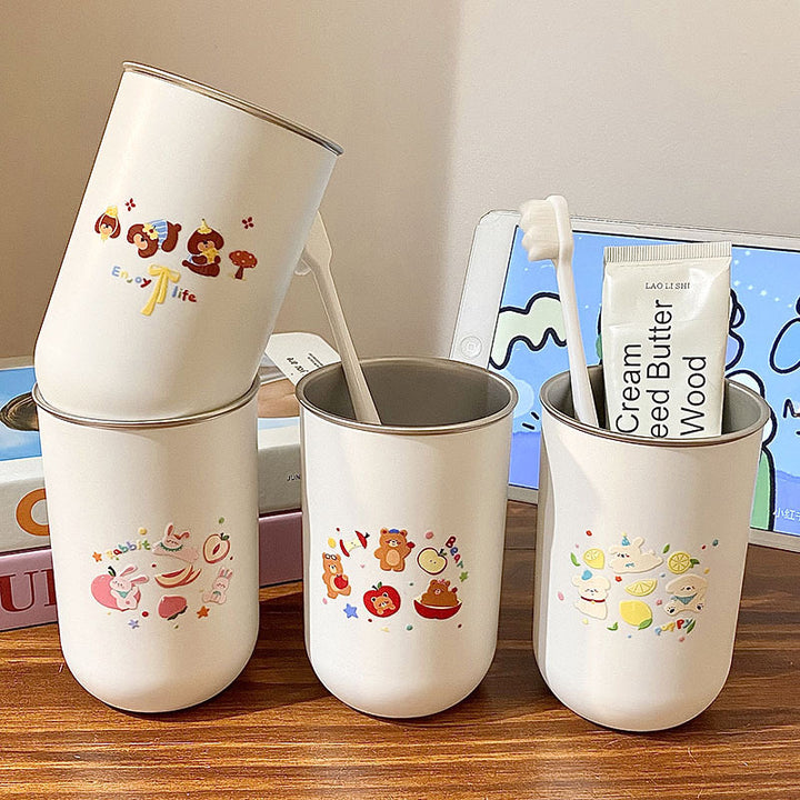 Stainless steel cup with funny animal design Stornfield