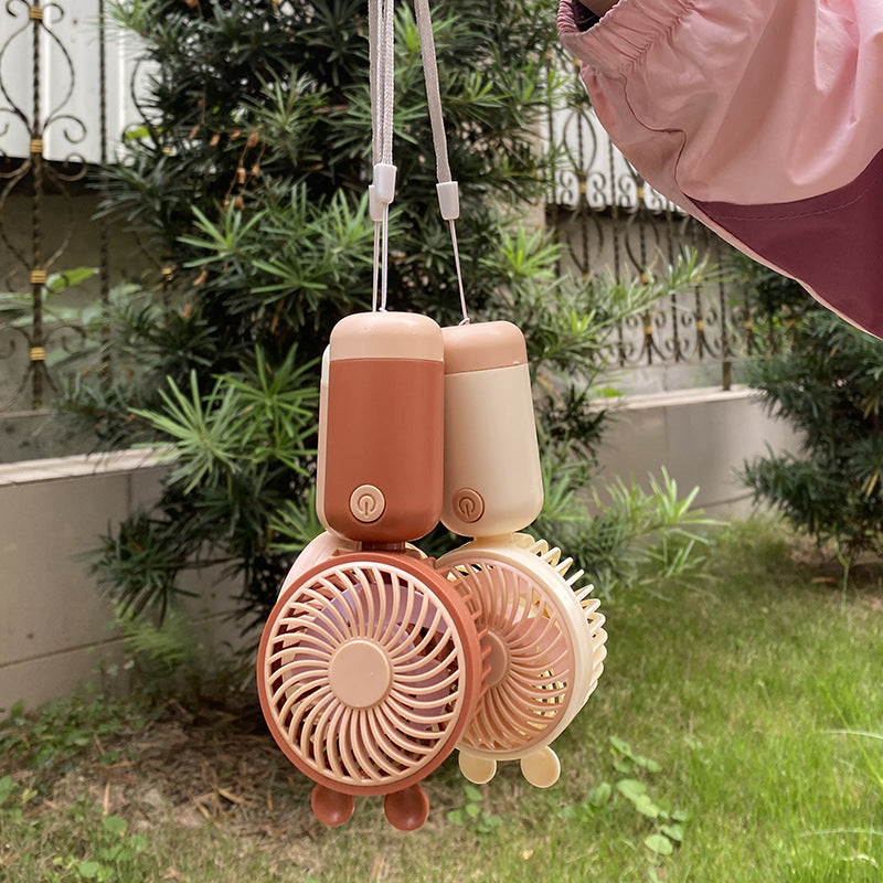 Unisex Portable Hand Fan in Cute Animal Design Stornfield