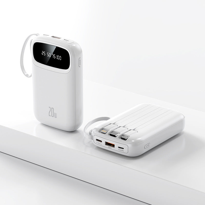 High-performance power bank with integrated charging adapter Stornfield