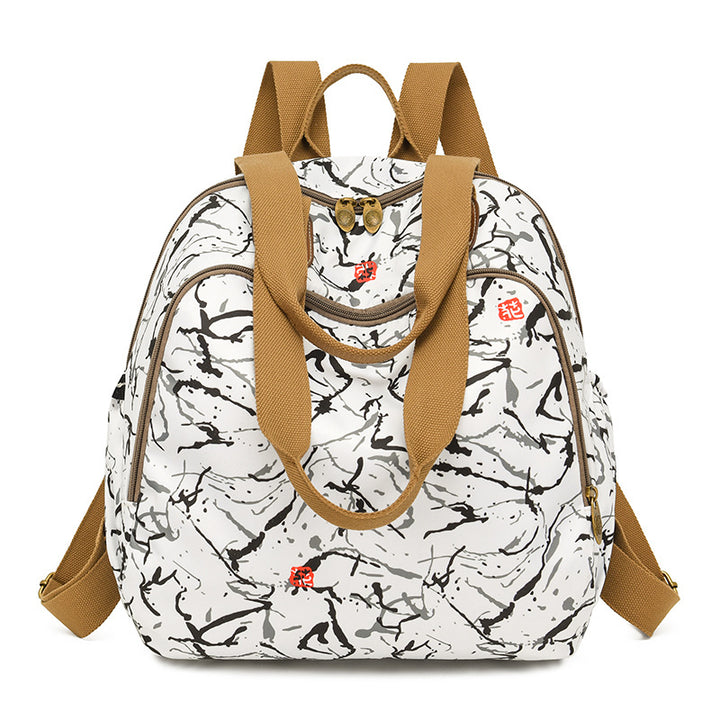 Stylish Floral Print Backpack Stornfield