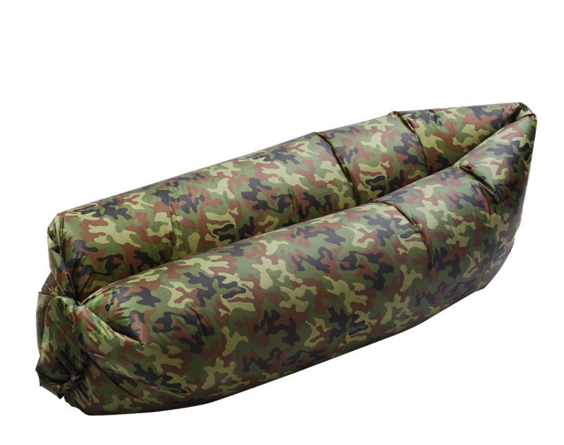 inflatable outdoor air lounger with heavy-duty oxford fabric and rapid-fill valve Stornfield