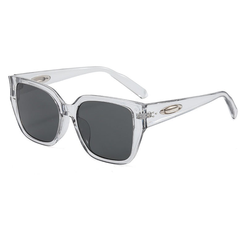 Women's sunglasses in modern square design with clear lenses Stornfield