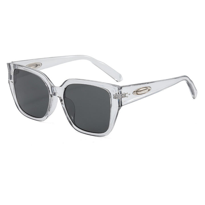 Women's sunglasses in modern square design with clear lenses Stornfield