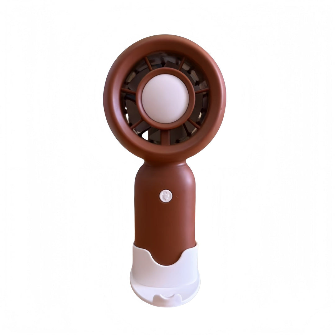Women Handheld Mini-Fan with USB Charging Function and Ergonomic Design Stornfield