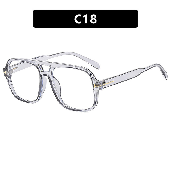 Ladies square designer glasses with delicate frame and modern plastic material Stornfield