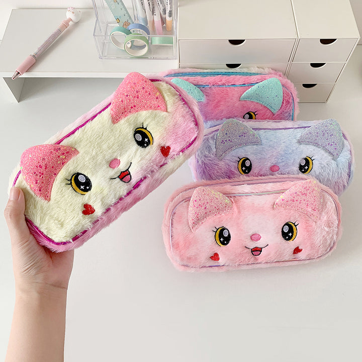 Plush Animal-Themed Pencil Case Stornfield