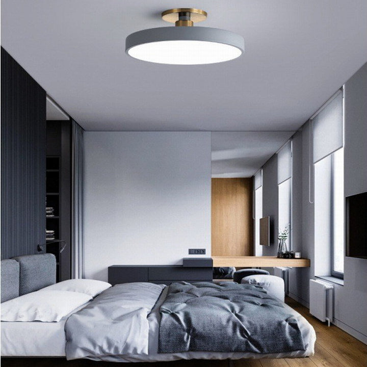 Modern Round Flush Mount Light