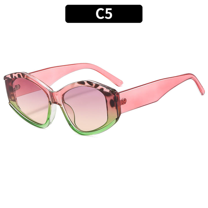 Statement Geometric Oversized Sunglasses