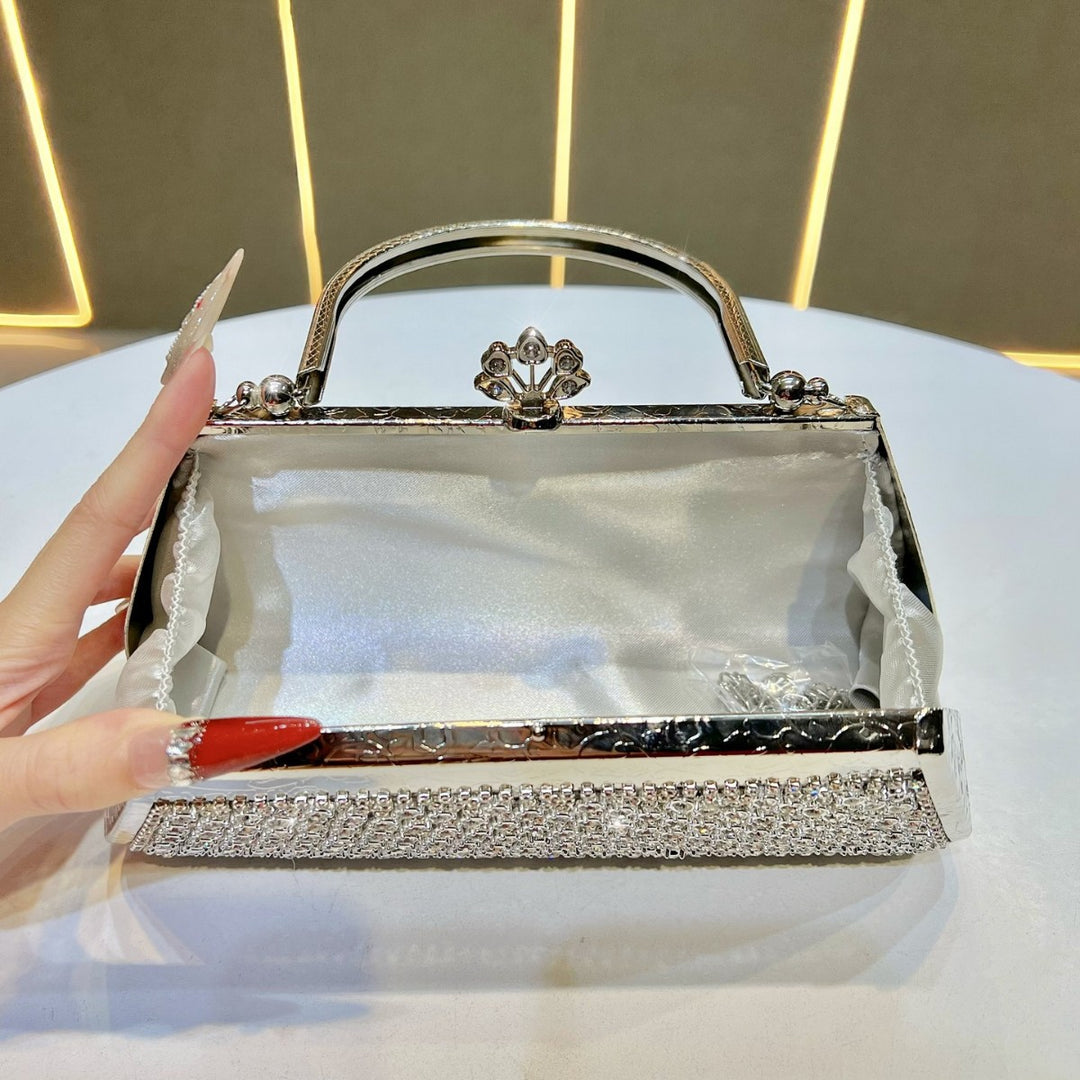 Elegant Rhinestone Evening Handbag