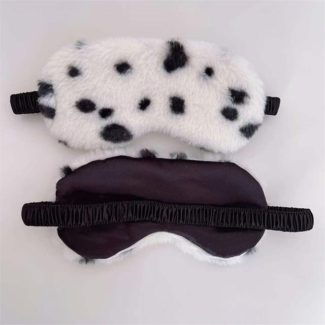 Women's soft plush sleep mask with ergonomic padding and elastic comfort band Stornfield