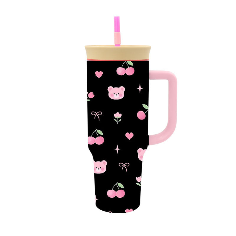 Women's Stylish Drink Cup with Practical Straw Stornfield
