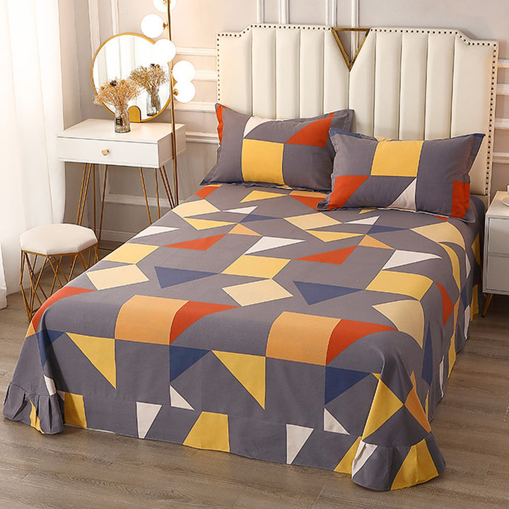 Floral Patterned Bed Cover Set