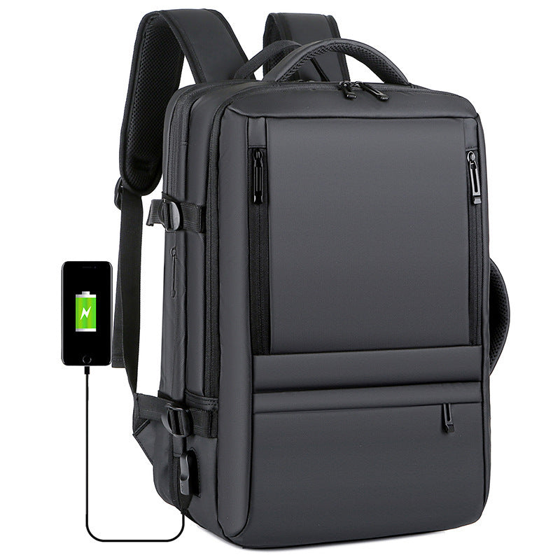 Practical laptop backpack with USB charging function Stornfield