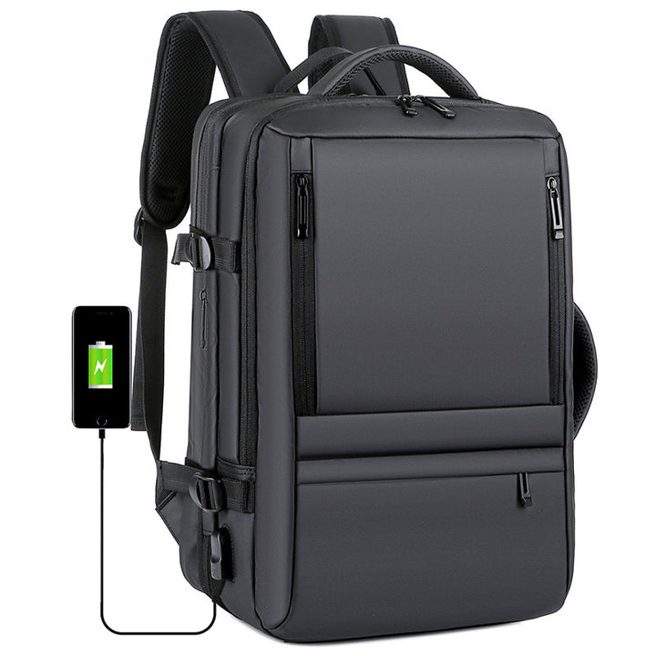 Practical laptop backpack with USB charging function Stornfield