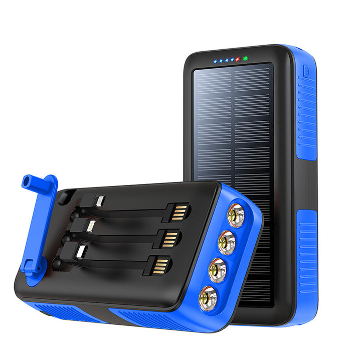 Solar Powerbank with Multifunctional LED Lights Stornfield