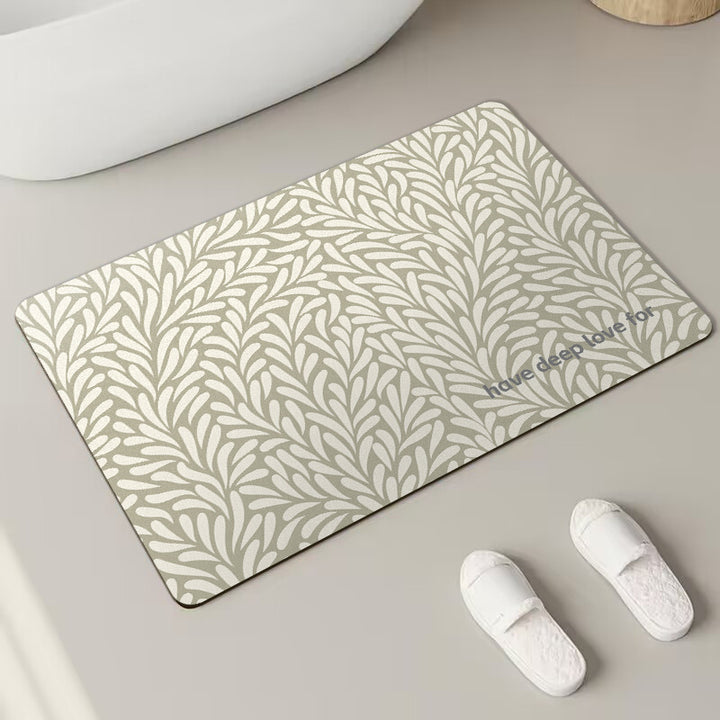 Luxurious Textured Bath Mat