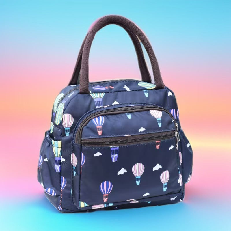 Cat Print Insulated Lunch Bag Stornfield