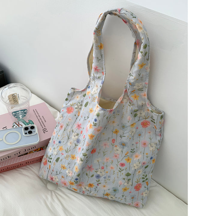 Eco-Friendly Tote Bag With Floral Design Stornfield
