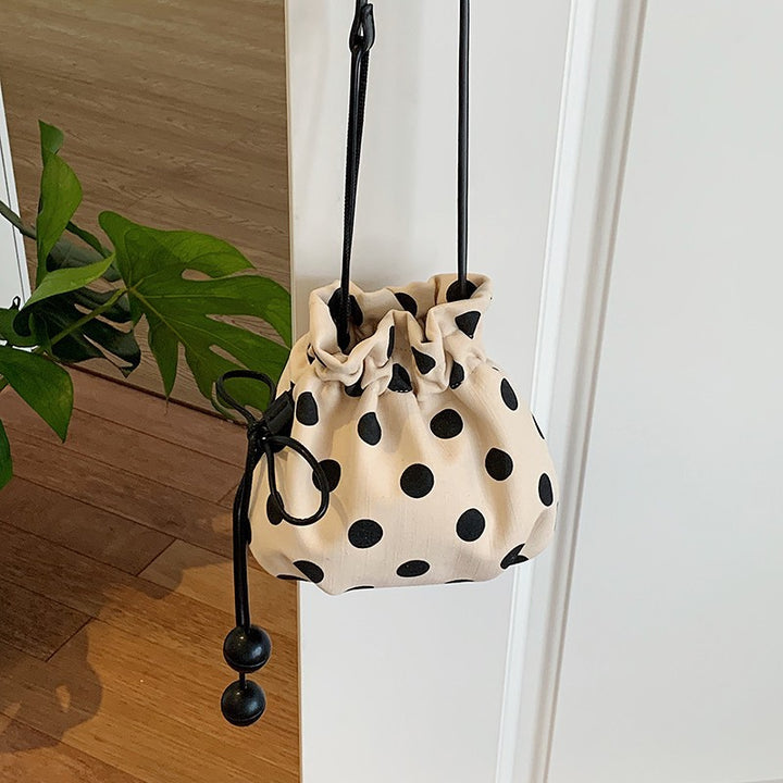 WoFun Polka Dot Drawstring Mini Handbag Stornfield