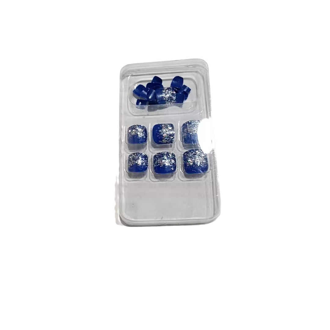 Glitter Accent Press-On Nail Set Stornfield