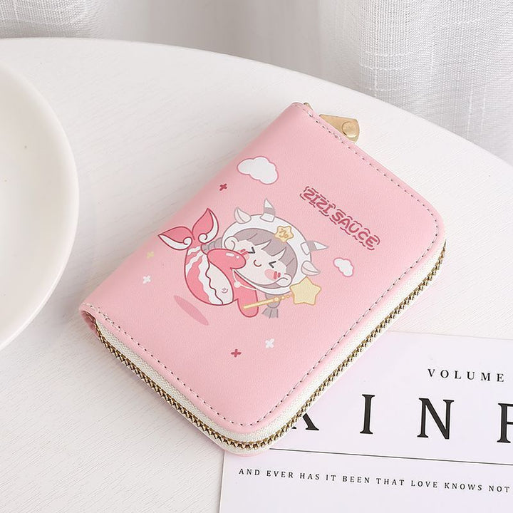 Cute Cartoon Character Zip Wallet Stornfield