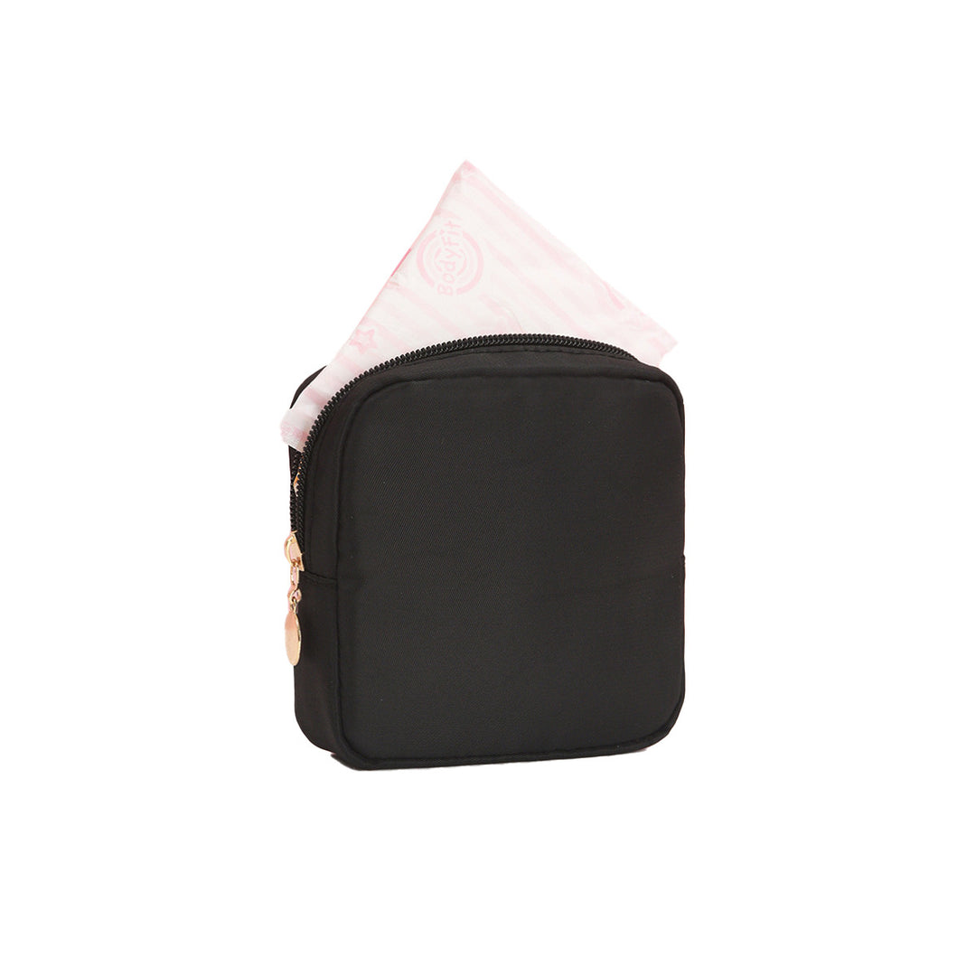 Cosmetic storage bag with fine stripe pattern Stornfield