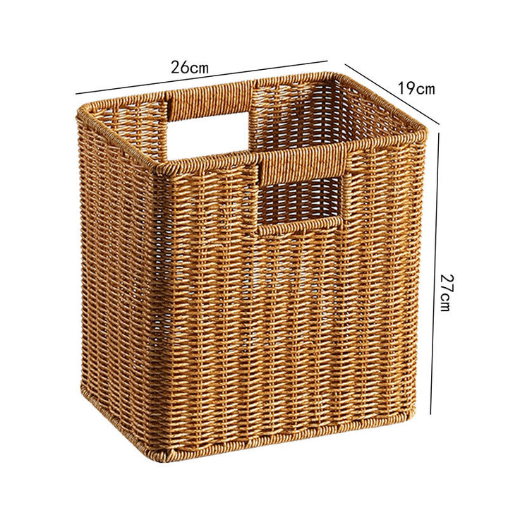 Handcrafted Wicker Storage Tray Stornfield