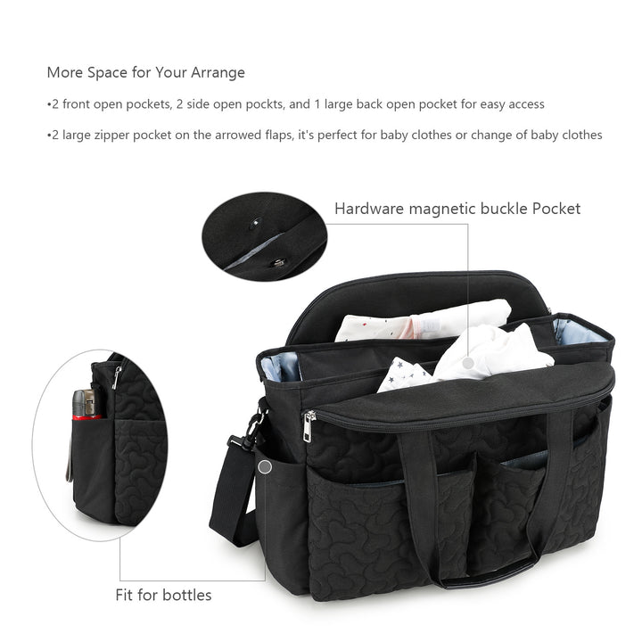 Modular diaper bag Stornfield