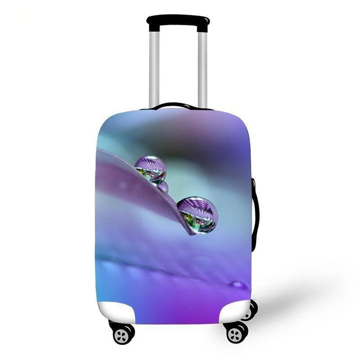 Women's hard shell suitcase with diverse floral design Stornfield