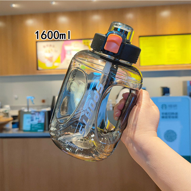 Women's large water bottle with ergonomic carrying handle Stornfield