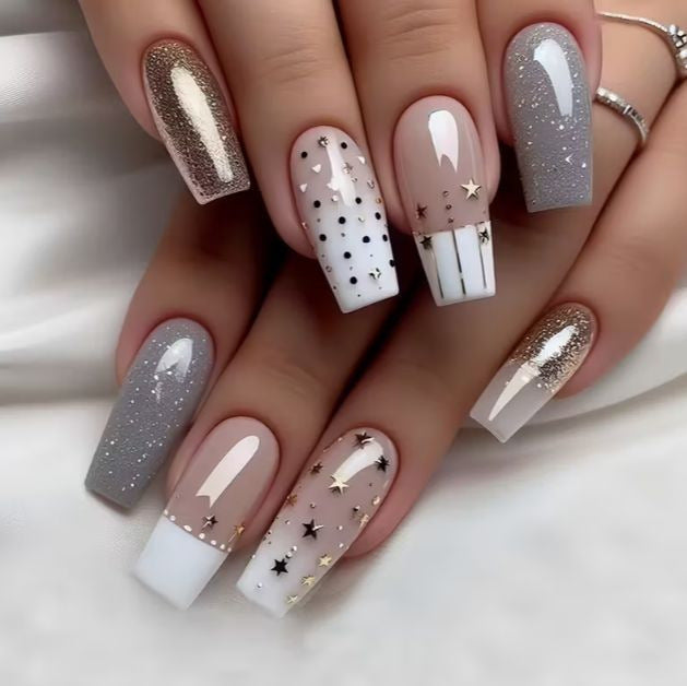 Floral Acrylic Nail Art Enhancements Stornfield 1789915509