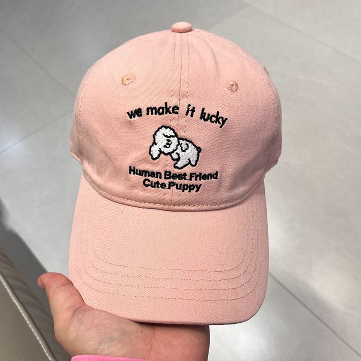 Men's Casual Embroidered Puppy Design Baseball Cap Stornfield