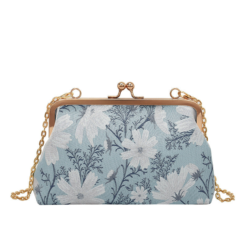 Decorative Floral Clutch