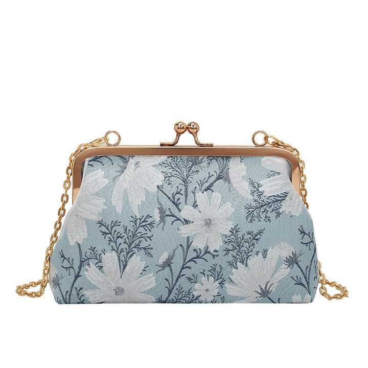 Decorative Floral Clutch