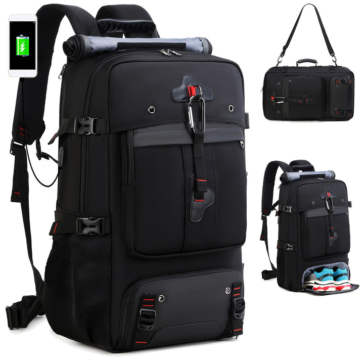 Unisex multifunctional backpack with integrated power bank function Stornfield