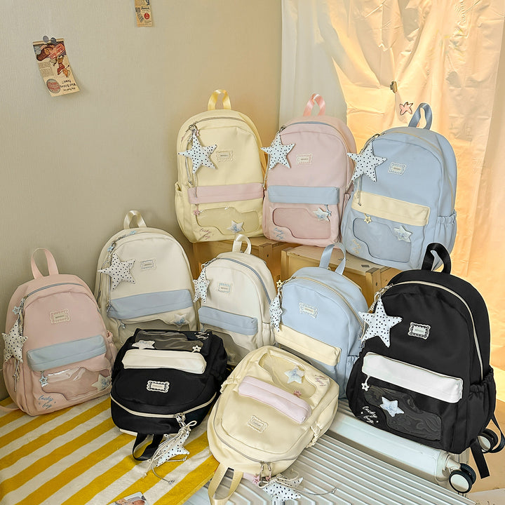 Fun Star-Embellished Backpack Stornfield