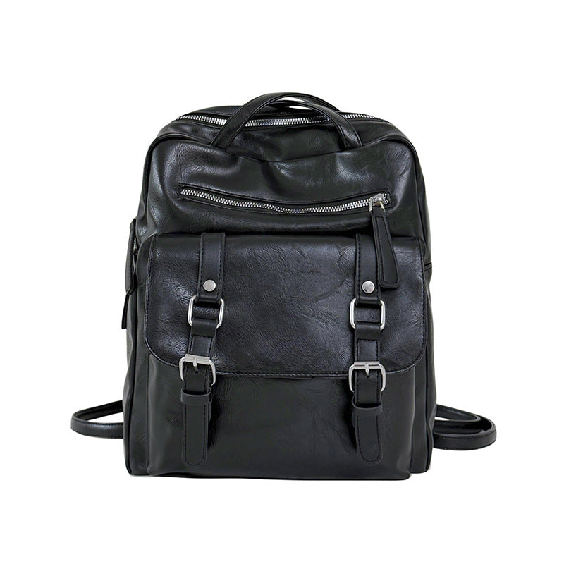 Versatile Leather Backpack Stornfield