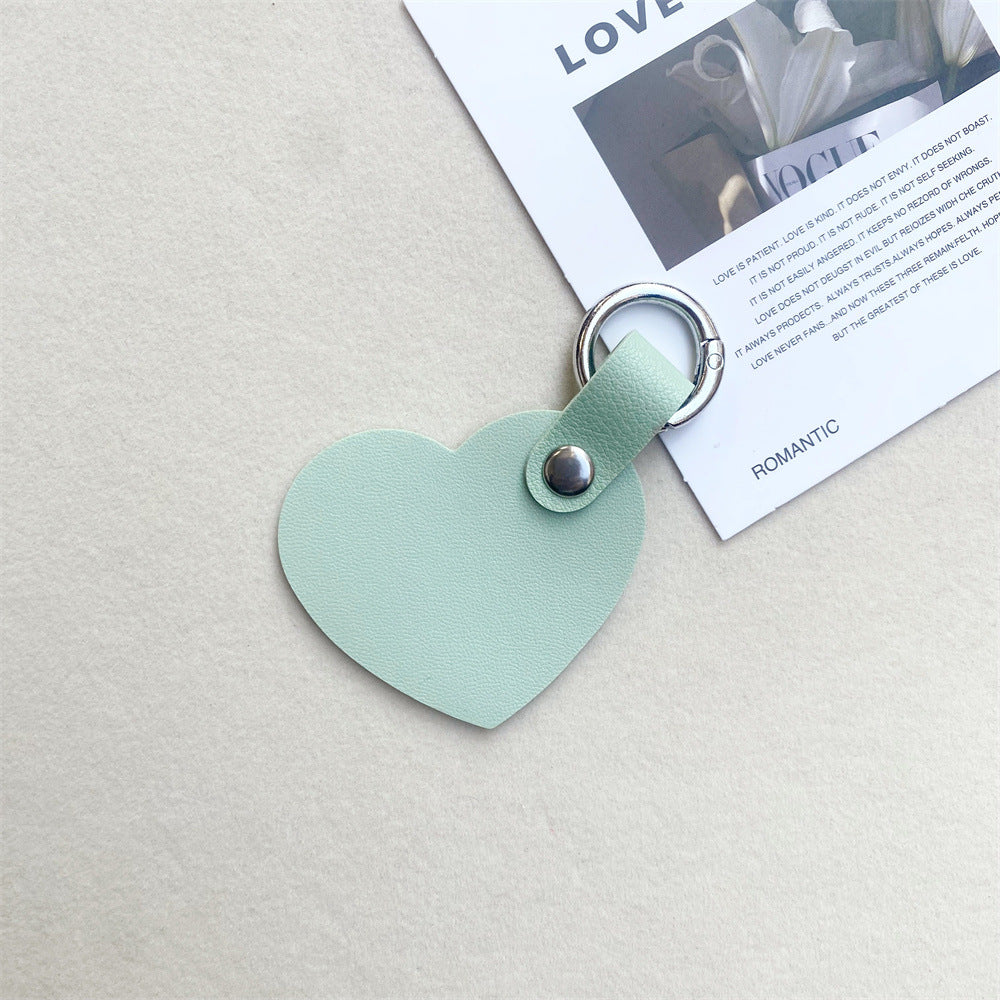 Leather Heart-Shaped Keychain Stornfield