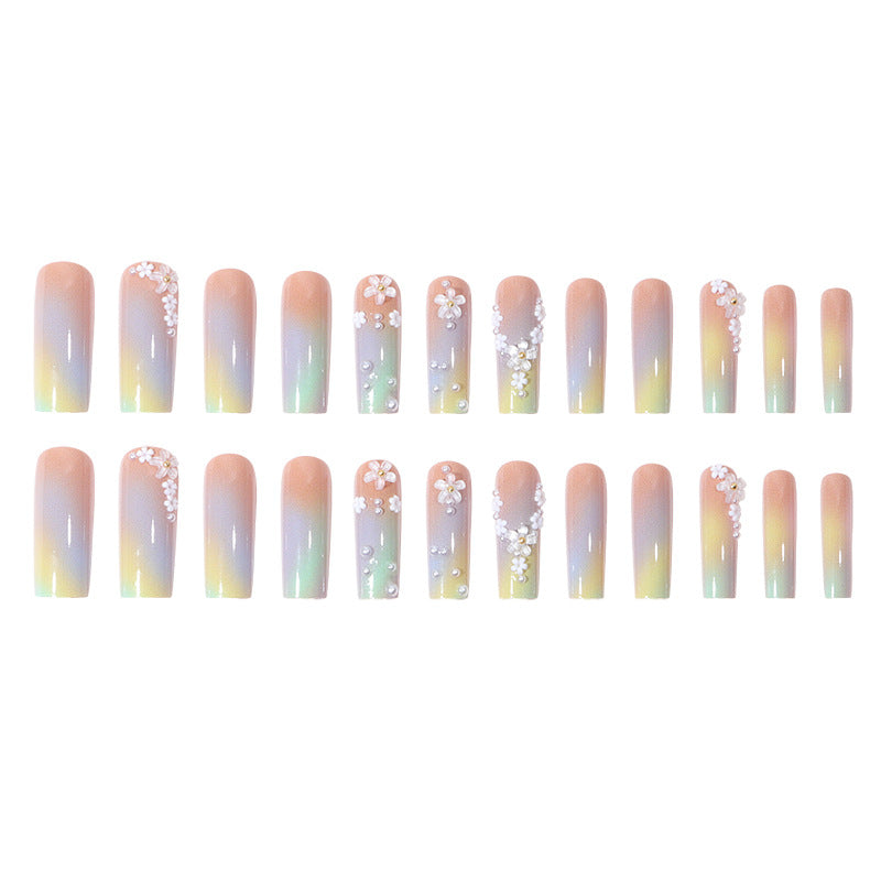 Floral-Inspired Press-On Nail Extensions Stornfield