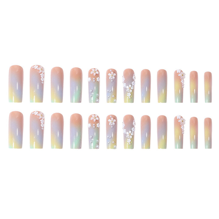 Floral-Inspired Press-On Nail Extensions Stornfield