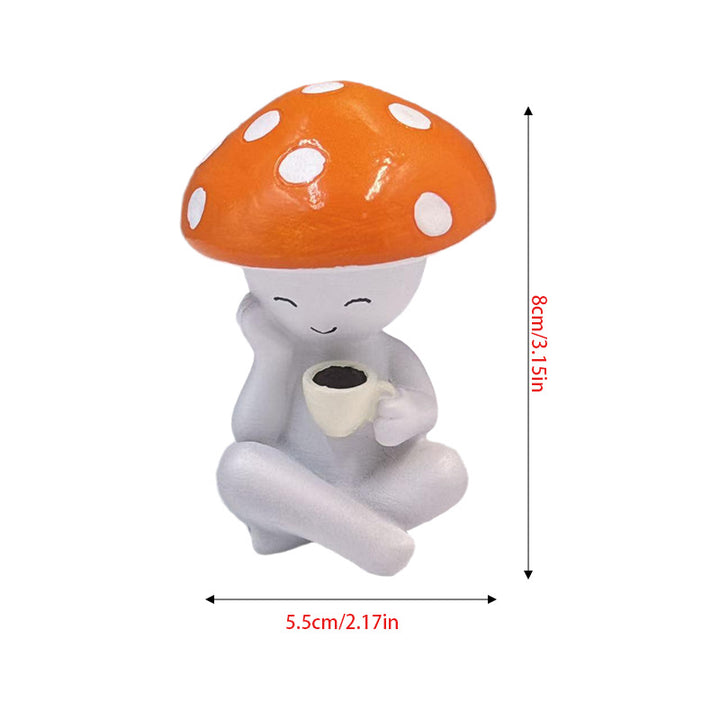 Decorative Mushroom Figure Stornfield