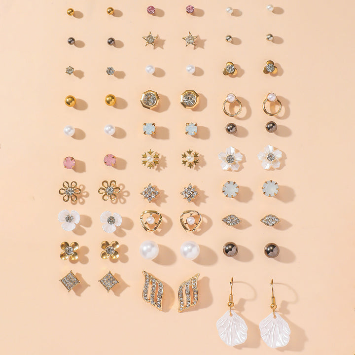 Earring set with gold accents Stornfield